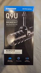 Samson Q9U XLR/USB Dynamic Professional Broadcast Microphone New In Box Sealed