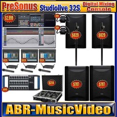 PreSonus Quantum ES 2 Audio Interface, Eris Studio 4 Monitors, Eris Sub 8BT Sub