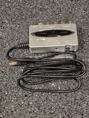BEHRINGER USB Audio interface U-phono UFO202 Digital output Vinyl Recording