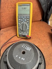 JBL Professional Series 2118H 8 Ohm 8″ Woofer Mid Range Clear Loud 2118