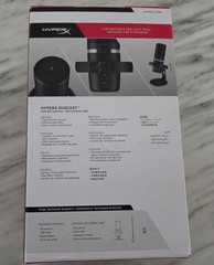 HyperX DuoCast – USB Microphone (Black) – RGB Lighting PC PS4 PS5 MAC