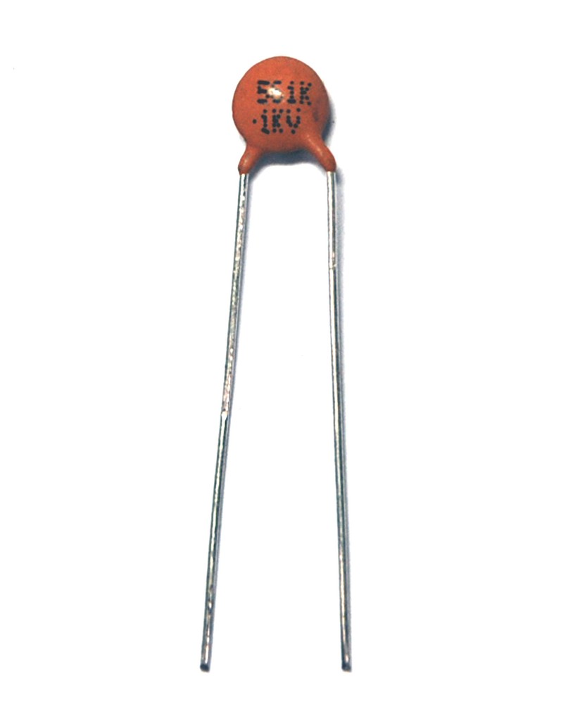 100pc Disc Ceramic Capacitor 561K 560pF 1KV K ±10% Y5P RoHS Taiwan