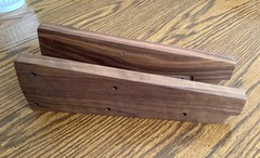 Rosen Sound Custom Real Wood End Cheek Panel Sides for Roland Juno-106 – Mint