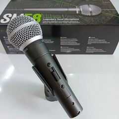 Opened SM58S Dynamic Vocal Microphone With On/Off Switch, No Cable FAST SHIPPING