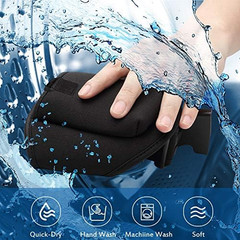 Weewooday 1 Pack Mic Belt Adjustable Microphone Holder Pack Carrier Pouch Secure