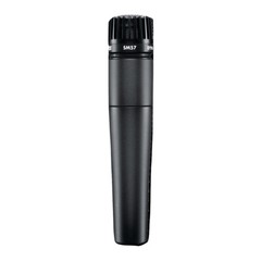 Shure SM57 Instrument Microphone 2 x XLR Cables Cleaning Cloth PRO