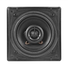 Cube by Rockville Pair of 3.5″ Black Commercial 70v Swivel Wall Mount Speakers