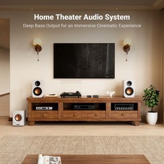 Fosi Audio TP-02 Subwoofer Amplifier Home Audio Mini Bass Amp Mono 220W