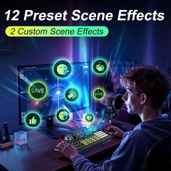 Professional Sound Mixer with Voice Changer & Reverb for Creators – 3.5/6.35mm
