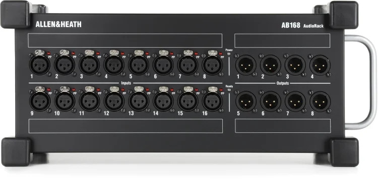 Allen & Heath AB168 16×8 Digital Stage Box for Qu / Avantis / SQ Mixing Systems