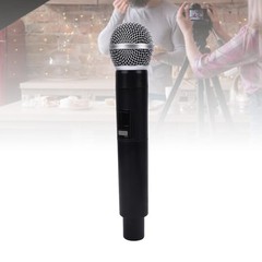 Microphone Model Lightweight Metal Handheld Mic Prop For Simulate