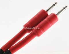 25ft 1/4″ Male/Male Pig-Hog 8mm/OD 14-AWG wire Speaker Cable, A6-SK425