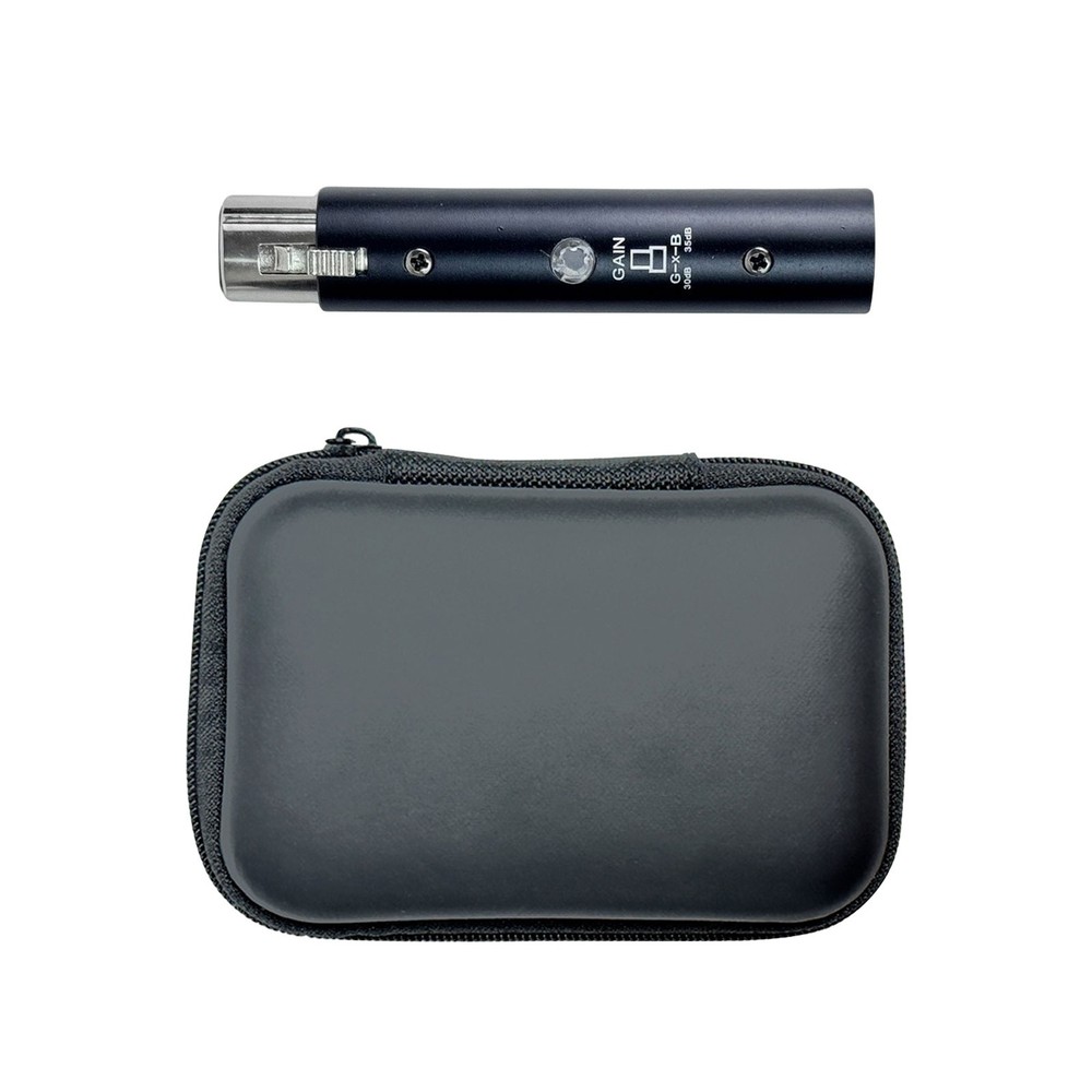 Portable Dynamic Mic Preamp 35dB Gain Clean Sound 10-40KHz VLJB