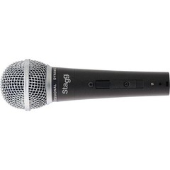 Stagg SDM50-3 Cardioid Dynamic Live Vocal Instrument Microphone Mic 3-Pack