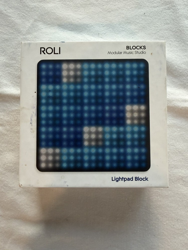 ROLI Lightpad Block Bluetooth MIDI Controller Modular Music Studio Tested