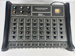 Showmaster Stereo 850 SC 8-Channel Powered Mixer VU Meter Stage/Live Sound