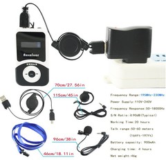 EXMAX® ATG-100T 195MHz Wireless Tour Guide System Interpreter Equipment
