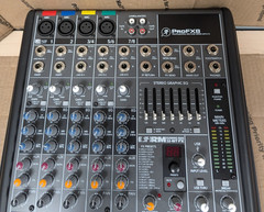 Mackie PROFX8 8-Channel Professional Effects & Mixer (TESTED)