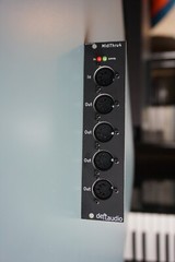 Assembled Eurorack MIDI DIN5 Thru 1in – 4out midithru DIY