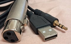 Female XLR to USB C & 3.5mm input Mic ports 6.66′ Feet (80 Inches)