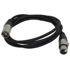 HQRP 6ft XLR / XLR Microphone Cable 3pin M/F for Shure SM7B SM48 SM58 SM86 SM87A