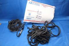Rapco Neutrik 22 AWG Microphone Cable 50′ + 24′ 3 pin microphone cable