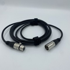Amazon Basics XLR Cable, 3-Pin Male to Female Patch Cord 9 Ft
