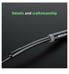 Gooseneck Microphone, DJ Microphone for Audio Mixer, Professional 23 In