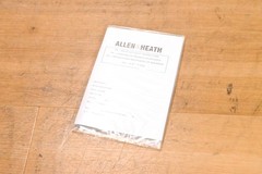 Allen & Heath IP1 dLive Programmable Wall Plate Controller – WHITE CG01ZSP