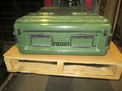 Rackmount 04U x24 Slide Out General Dynamics Composite Shock Mount Rack Case