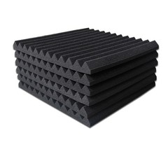 12 Pack 1″ X 12″X 12″ Acoustic Foam Panels Sound Proof Noise Reducing Wall Panel