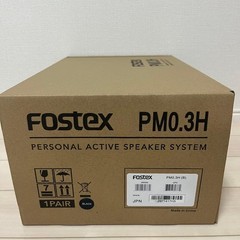 Fostex Active Speaker PM0.3H(B) Black with AC Adapter Mini-to-dual RCA Cable New
