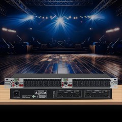 Graphic Equalizer 15-Band Stereo EQ for Home Audio, Dual Channel Professional…
