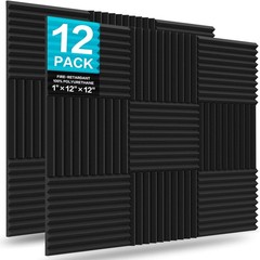 Acoustic Foam Panels – Noise Reduction & Soundproofing for Studio, Office & Home