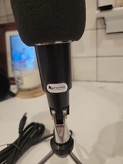 Fifine Wired USB Cable Black Omni Directional Microphone