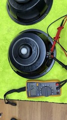 2X 10″ Speaker woofer drivers LOOKS JBL NO BRAND Marked 1970s Work GREAT HEAVY🔥