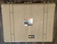 New Pelican 1630 Desert Tan Protector Transport Carrying Case w/ Foam Included