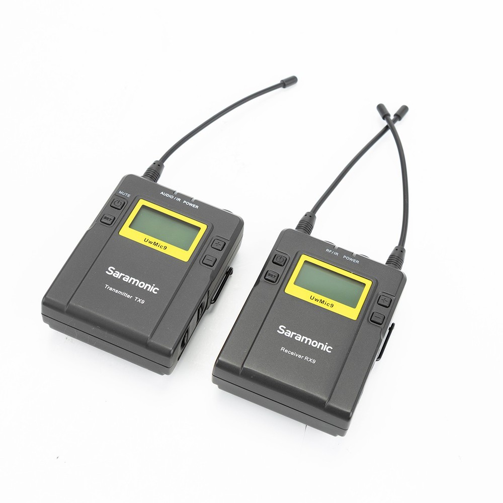 Saramonic UwMIC9 96-Channel Digital UHF Wireless Lav Microphone System #2076502