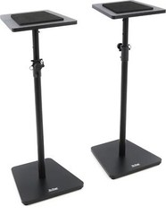 On-Stage SMS7500 Wood Studio Monitor Stands – Black