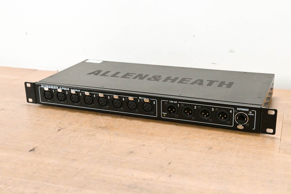 Allen & Heath AR84 8in / 4out Expansion AudioRack for GLD and Qu Mixers CG013DN