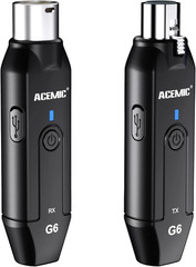 2.4G Wireless Microphone System with XLR Adapter for Dynamic Mics & Mixers
