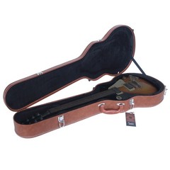 Hard-Shell Electric Guitar Case for GLP Style Electric Guitar Brown, in stock