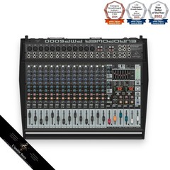 Behringer Europower PMP6000 20-channel 1600W Powered Mixer Effector PMP 6000 JP