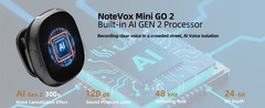 Notevox Wireless Lavalier Microphone AI Noise Canceling iPhone Android