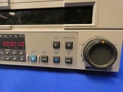 JVC BR-S500U SVHS Video Cassette Player for PARTS, Error 321 w/SA-K50U Time Code
