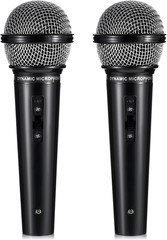 2 PCS Fake Microphone, Plastic Prop Microphone for Kids Fake Microphone Prop Pre