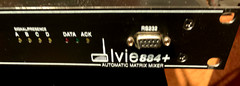 Ivie Automatic mixing Matrix 884+ Programmable 8×4 audio mic/line matrix