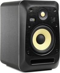 KRK V6 Series 4 6″ 2-Way Powered Studio Reference Monitor, Black