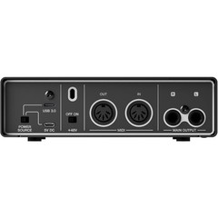Yamaha URX22C 2×2 USB-C Audio Interface, Black