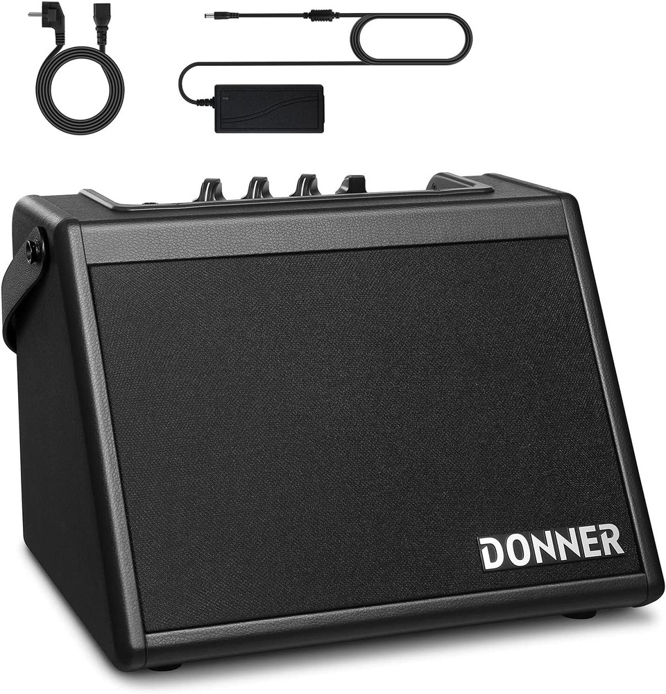 Donner DDA-20 20W Electric Guitar Amplifier 2 Channel Electric Drum Piano Amp